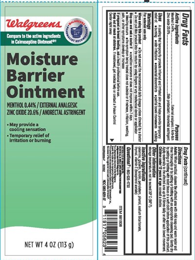 Walgreen Label (6254 1a Walgreens Z Tube R53332)